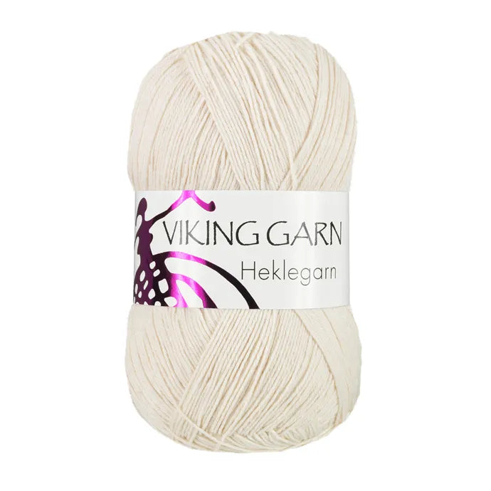 Heklegarn 12/4 - 100g