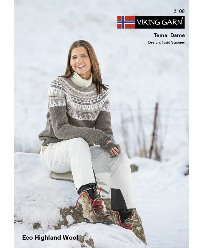 Viking Mönsterhäfte 2108 - Eco Highland Wool