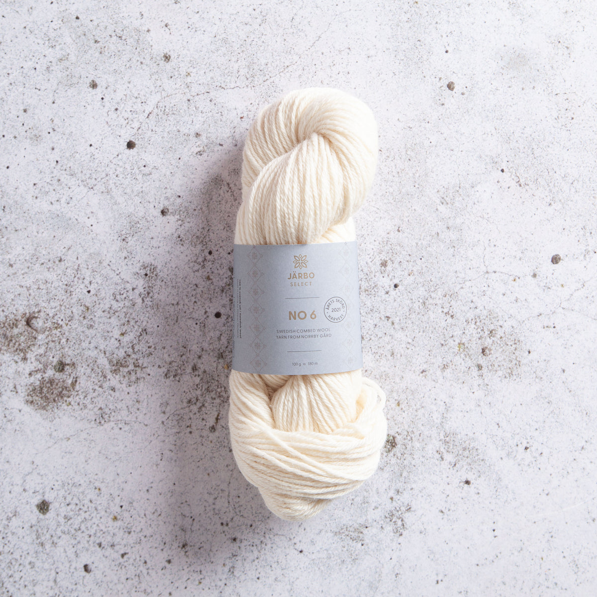 No 6 - Swedish Combed Wool - 100g