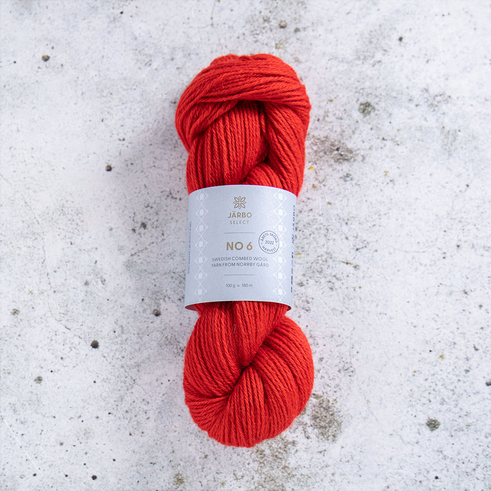 No 6 - Swedish Combed Wool - 100g