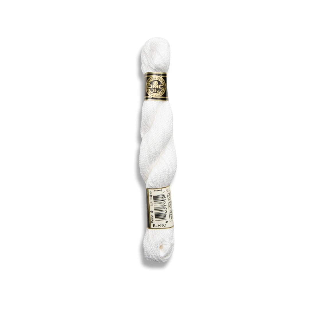 DMC Coton Perlé 115EA/5 – Pärlgarn för Hardanger och broderi 25g