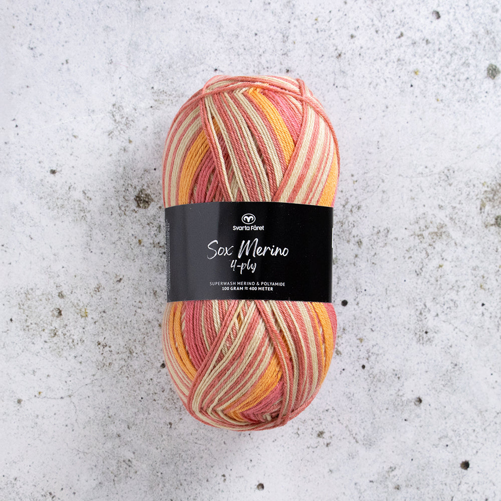 Sox Merino 4 ply - Sockgarn - 100g