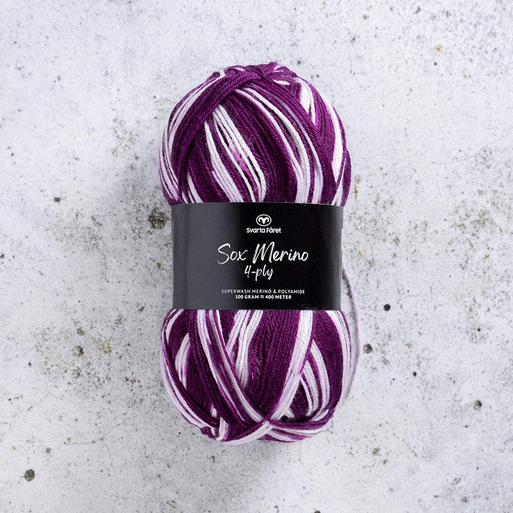 Sox Merino 4 ply - Sockgarn - 100g