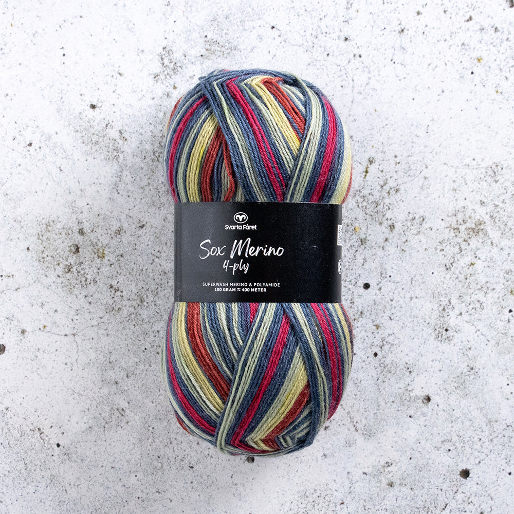 Sox Merino 4 ply - Sockgarn - 100g