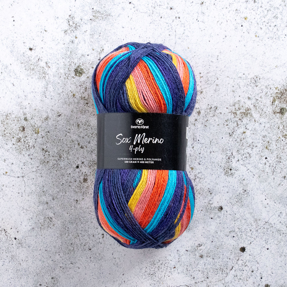 Sox Merino 4 ply - Sockgarn - 100g