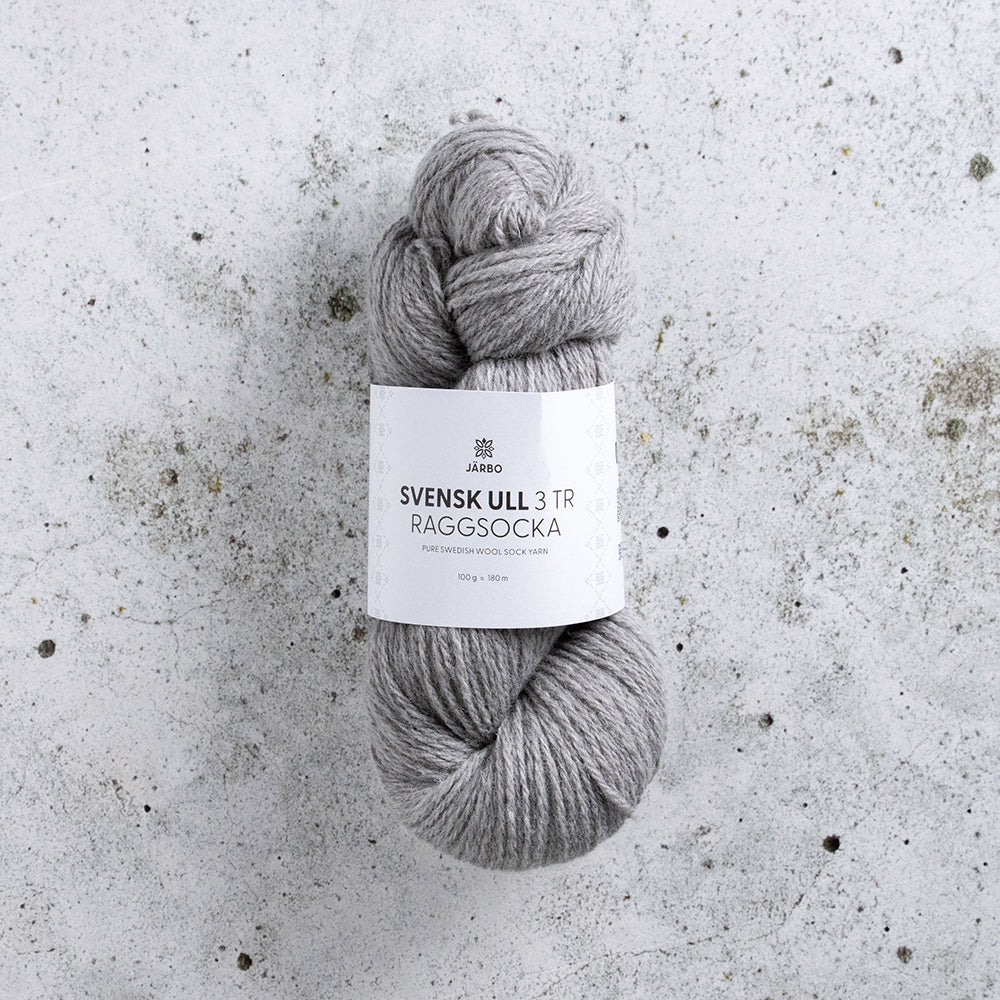 Svensk Ull 3tr Raggsocka - 100g