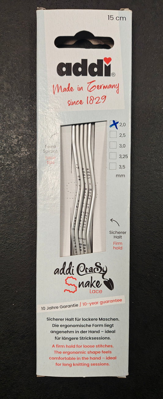 Addi CraSySnake Lace Strumpstickor