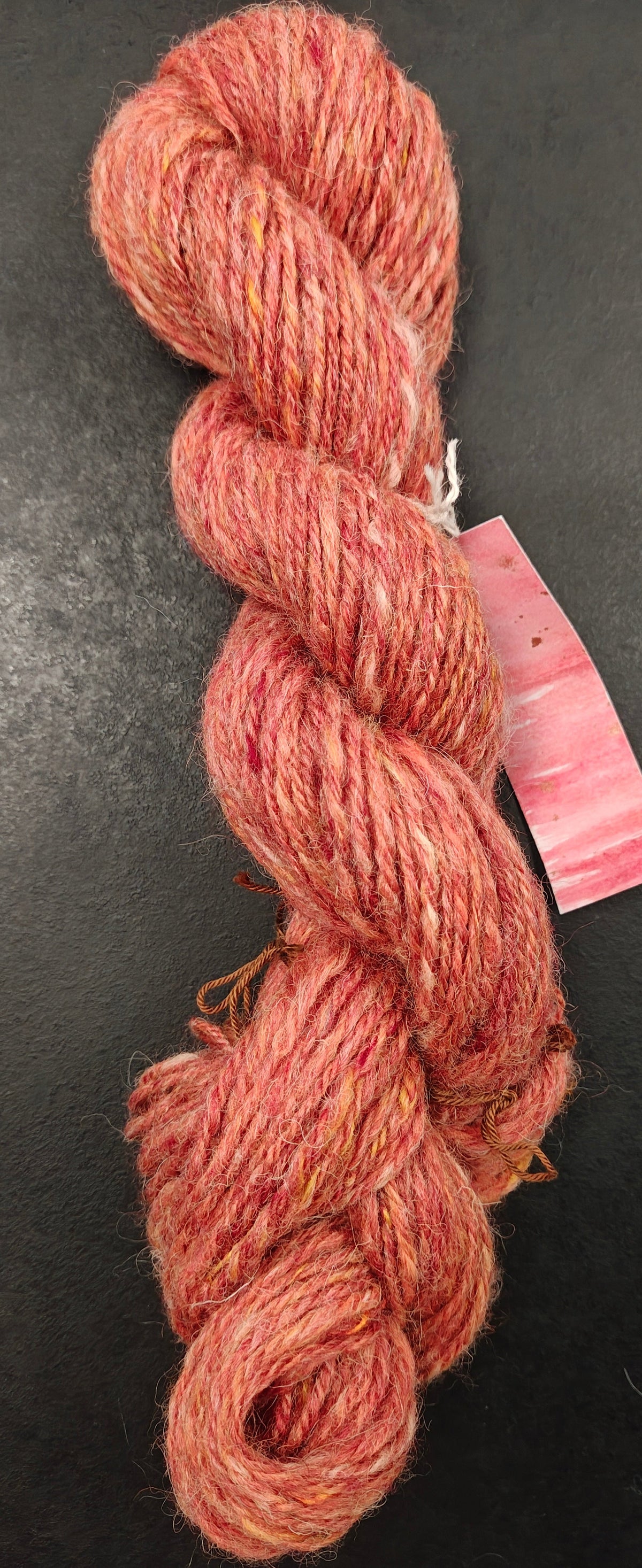 Handspunnet garn, ullmix - 50g