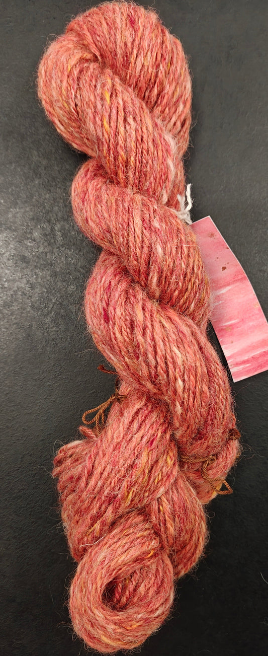 Handspunnet garn, ullmix - 50g