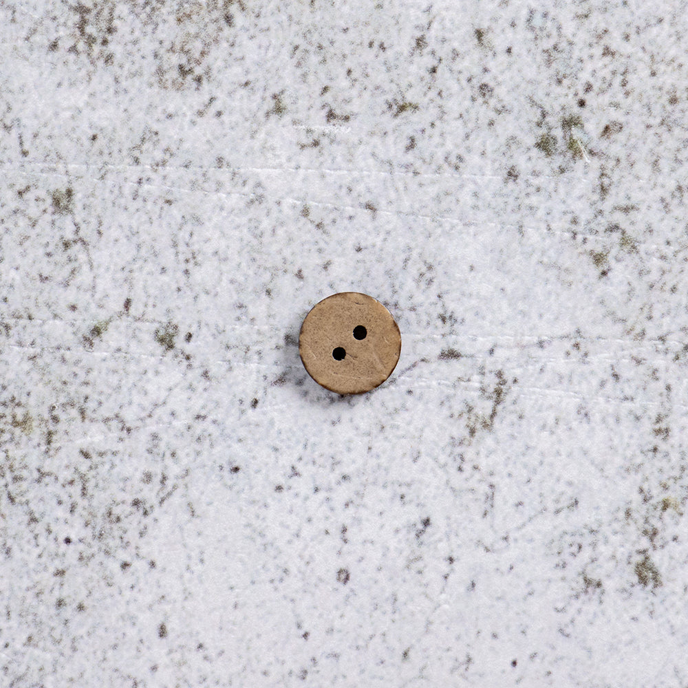 Knapp i kokos - 12 mm