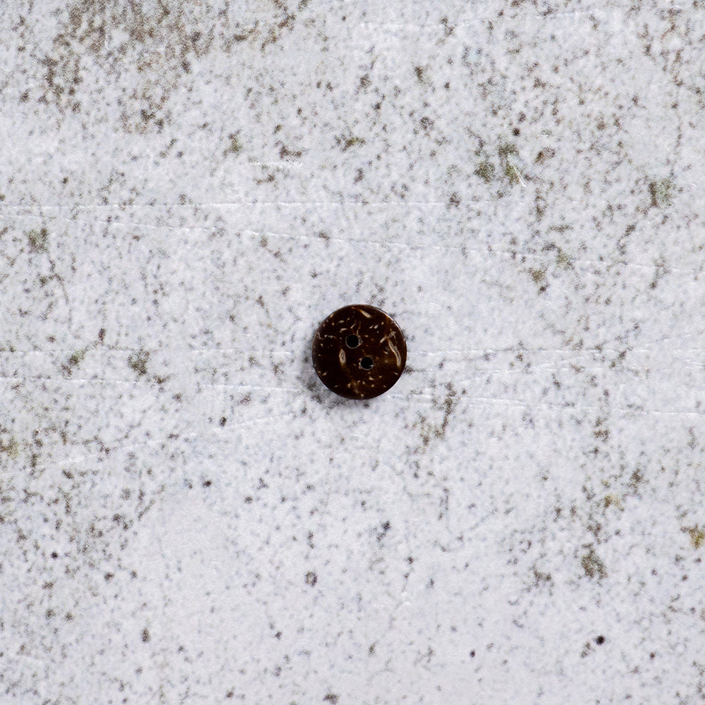 Knapp i kokos - 12 mm