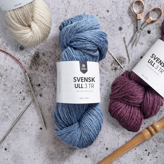 Svensk Ull 3 tr - 100g