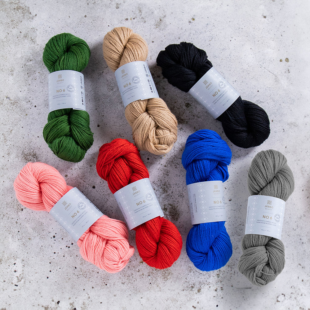 No 6 - Swedish Combed Wool - 100g