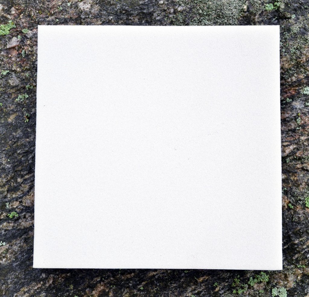 Skumgummiplatta 20x20cm för tovning